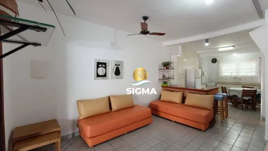 Casa de Condomínio com 1 Quarto à venda, 70m² no Loteamento João Batista Julião, Guarujá