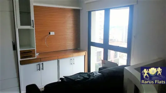 Flat com 1 Quarto para alugar, 52m² no Moema, São Paulo