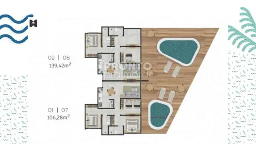 Apartamento com 1 Quarto à venda, 33m² no , Tamandaré