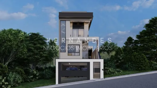 Casa de Condomínio com 4 Quartos à venda, 208m² no Chácara Jaguari (Fazendinha), Santana de Parnaíba
