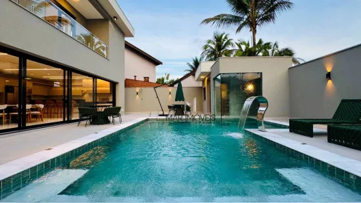 Casa de Condomínio com 6 Quartos à venda, 500m² no Jardim Acapulco, Guarujá