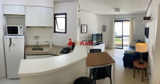 Flat com 1 Quarto para alugar, 45m² no Itaim Bibi, São Paulo