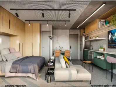 Apartamento com 2 Quartos à venda, 24m² no República, São Paulo