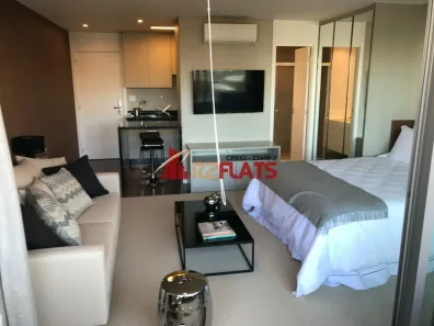Apartamento com 1 Quarto para alugar, 42m² no Brooklin Paulista, São Paulo