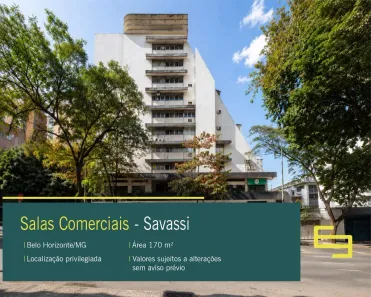 Sala Comercial à venda, 170m² no Savassi, Belo Horizonte