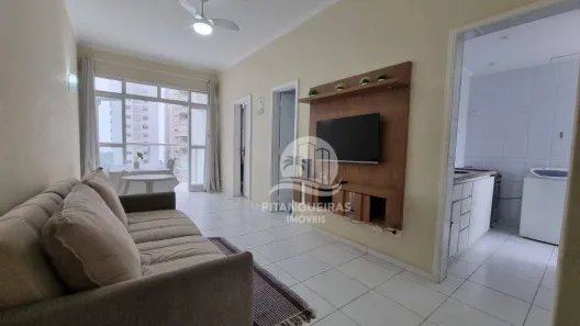 Apartamento com 2 Quartos para alugar, 68m² no Pitangueiras, Guarujá