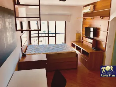 Flat com 1 Quarto para alugar, 32m² no Cerqueira César, São Paulo
