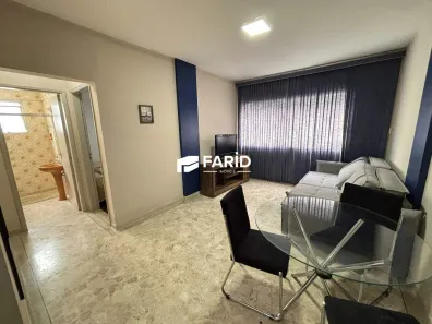 Apartamento com 1 Quarto para alugar, 50m² no Ponta da Praia, Santos
