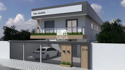 Casa com 2 Quartos para alugar, 47m² no Ocian, Praia Grande