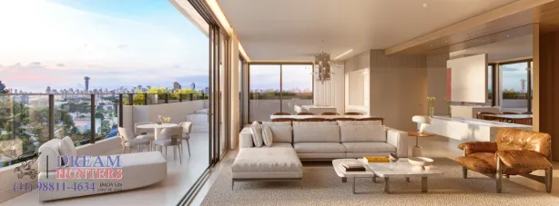Apartamento com 3 Quartos à venda, 113m² no Mercês, Curitiba