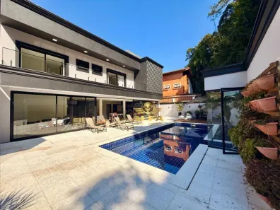 Casa de Condomínio com 4 Quartos à venda, 390m² no Balneário Praia do Pernambuco, Guarujá