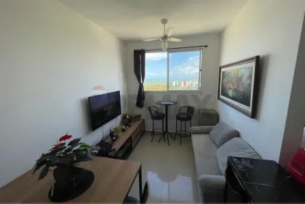 Apartamento com 2 Quartos para alugar, 55m² no Ponta de Campina, Cabedelo