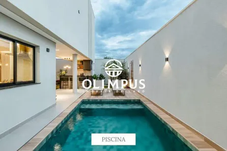 Casa de Condomínio com 3 Quartos à venda, 134m² no Jardim Inconfidência, Uberlândia