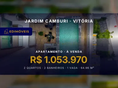 Apartamento com 2 Quartos à venda, 64m² no Jardim Camburi, Vitória