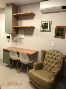 Apartamento com 1 Quarto para alugar, 25m² no Brooklin Paulista, São Paulo