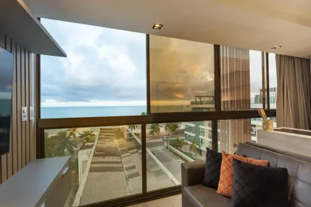Apartamento com 1 Quarto à venda, 43m² no Cabo Branco, João Pessoa