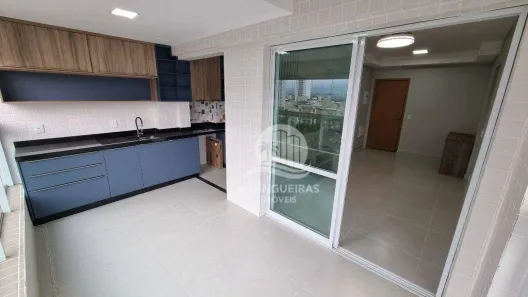 Apartamento com 2 Quartos para alugar, 74m² no Vila Alzira, Guarujá