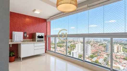 Apartamento com 3 Quartos para alugar, 112m² no Vila Sfeir, Indaiatuba