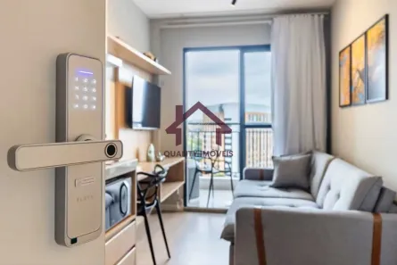 Apartamento com 1 Quarto para venda ou aluguel, 24m² no Indianópolis, São Paulo