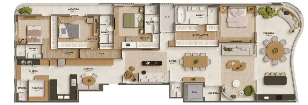 Casa com 4 Quartos à venda, 451m² no Enseada do Suá, Vitória