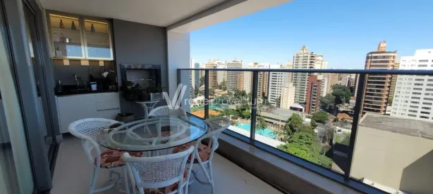 Apartamento com 2 Quartos para alugar, 114m² no Cambuí, Campinas
