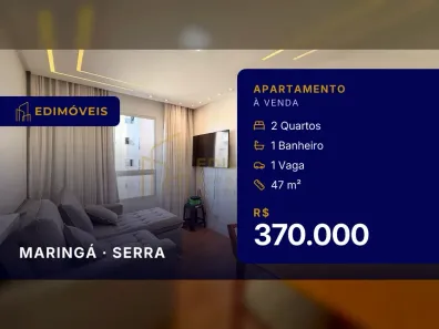 Apartamento com 2 Quartos à venda, 47m² no Maringá, Serra