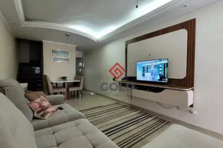 Casa com 3 Quartos à venda, 109m² no Vila Homero Thon, Santo André