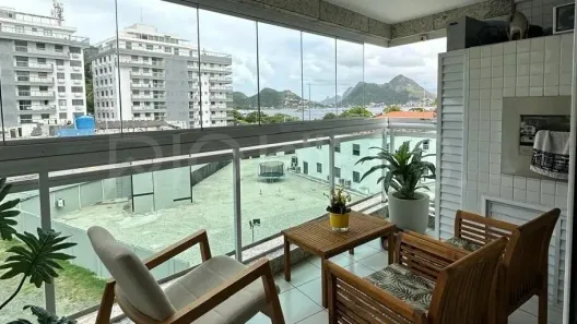 Apartamento com 2 Quartos à venda, 83m² no Charitas, Niterói