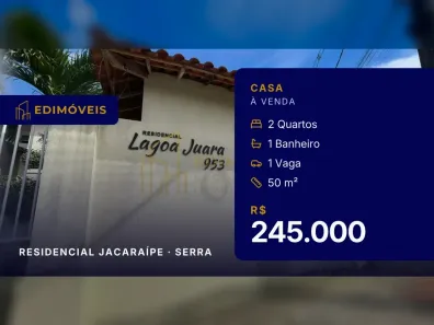 Casa com 2 Quartos à venda, 50m² no Residencial Jacaraípe, Serra