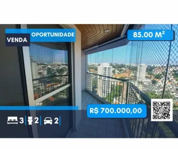 Apartamento com 3 Quartos à venda, 85m² no Vila Gomes, São Paulo