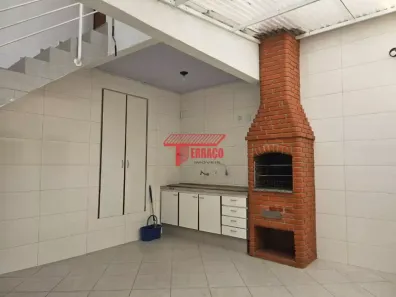 Sobrado com 3 Quartos para alugar, 193m² no Vila Gilda, Santo André