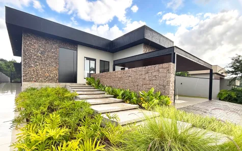 Casa de Condomínio com 5 Quartos para venda ou aluguel, 443m² no Loteamento Residencial Entre Verdes (Sousas), Campinas