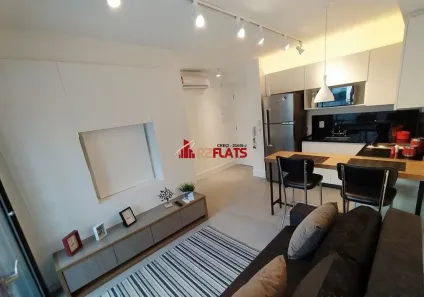 Flat com 1 Quarto para alugar, 40m² no Jardim Paulista, São Paulo