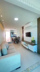 Apartamento com 1 Quarto para alugar, 50m² no Ponta do Farol, São Luís