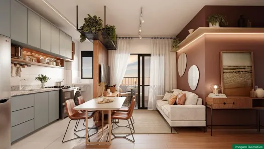 Apartamento com 1 Quarto à venda, 42m² no Jardim Limoeiro, Serra