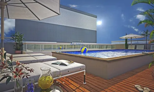 Apartamento com 2 Quartos à venda, 73m² no Maracanã, Praia Grande