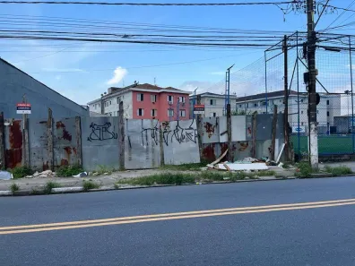 Lote/Terreno para alugar, 296m² no Parque São Vicente, São Vicente