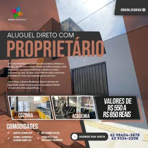 Kitnet com 1 Quarto para alugar, 31m² no Setor Sol Nascente, Goiânia