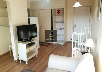 Flat com 1 Quarto para alugar, 35m² no Jardim Paulistano, São Paulo