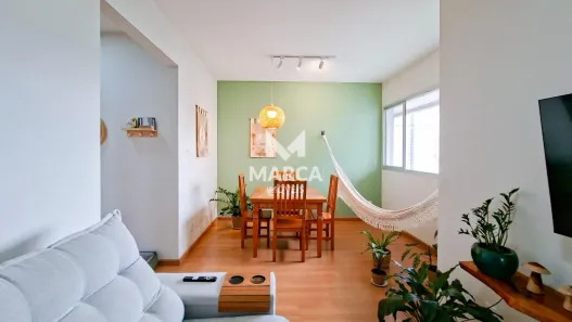 Apartamento com 3 Quartos para alugar, 80m² no Estoril, Belo Horizonte