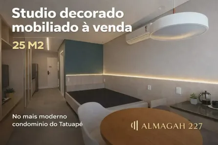 Apartamento com 1 Quarto à venda, 25m² no Vila Gomes Cardim, São Paulo