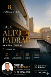 Casa de Condomínio com 4 Quartos à venda, 250m² no Centro, Petrolina