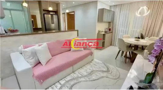 Apartamento com 2 Quartos à venda, 59m² no Jardim Flor da Montanha, Guarulhos