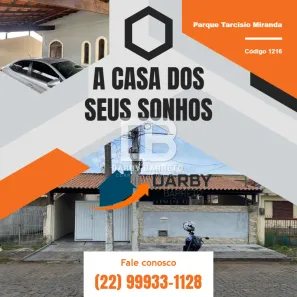 Casa com 4 Quartos à venda, 120m² no Parque Tarcisio Miranda, Campos dos Goytacazes