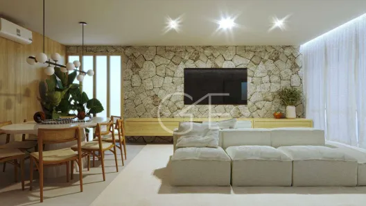 Apartamento com 3 Quartos à venda, 182m² no Gonzaga, Santos
