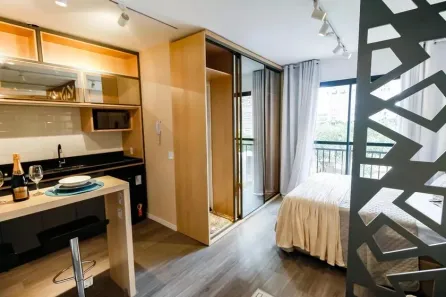 Kitnet com 1 Quarto à venda, 28m² no Jardim Panorama, São Paulo