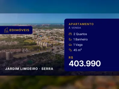 Apartamento com 2 Quartos à venda, 45m² no Jardim Limoeiro, Serra