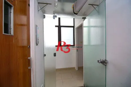 Sala Comercial para alugar, 100m² no Gonzaga, Santos