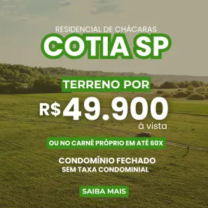 Lote/Terreno à venda, 500m² no Jardim da Luz, Embu das Artes