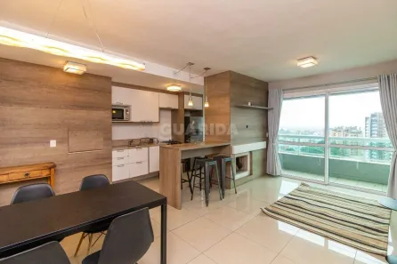 Apartamento com 1 Quarto para alugar, 45m² no Três Figueiras, Porto Alegre